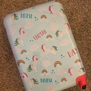 Unicorn suitcase
